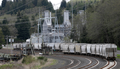 The TransAlta coal plant near Centralia, Washington.